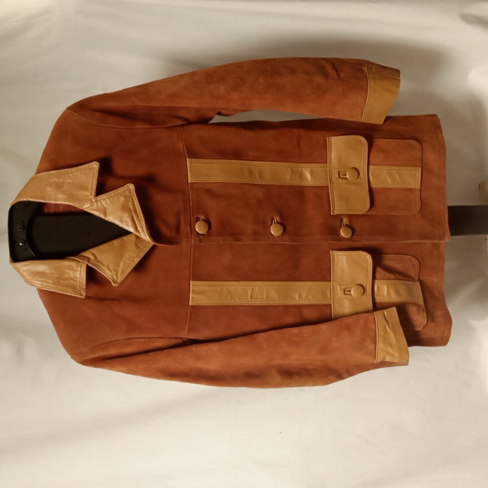 Vintage Leather and Suede Jacket!
